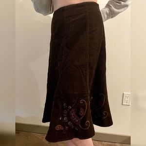 Jones New York corduroy skirt